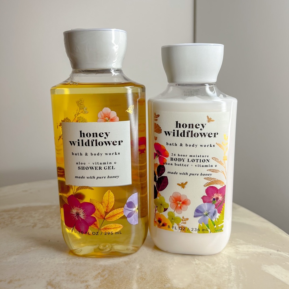 Bath and Body Works Honey Wildflower Body Care